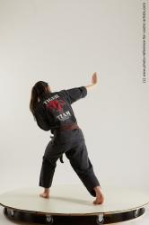 Ronda Kimono Fighting Pose